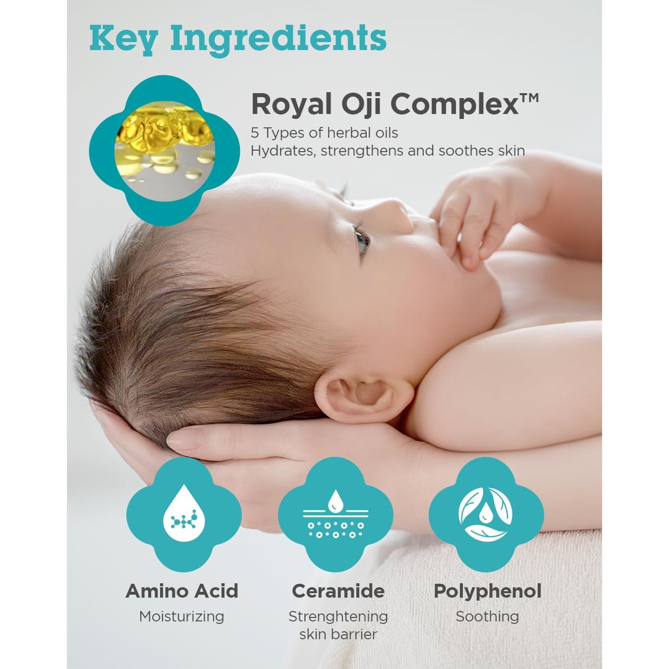 Conjunto de Cuidado de Piel para Bebés GOONGBE - Champú y Loción 100ml