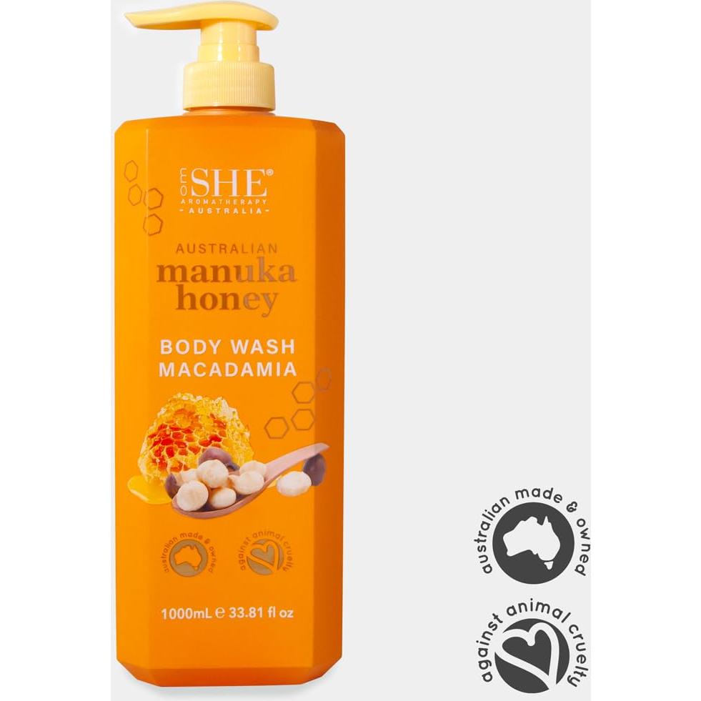 Jabón Corporal Om She de Miel de Manuka 1000 ml - Nutritivo