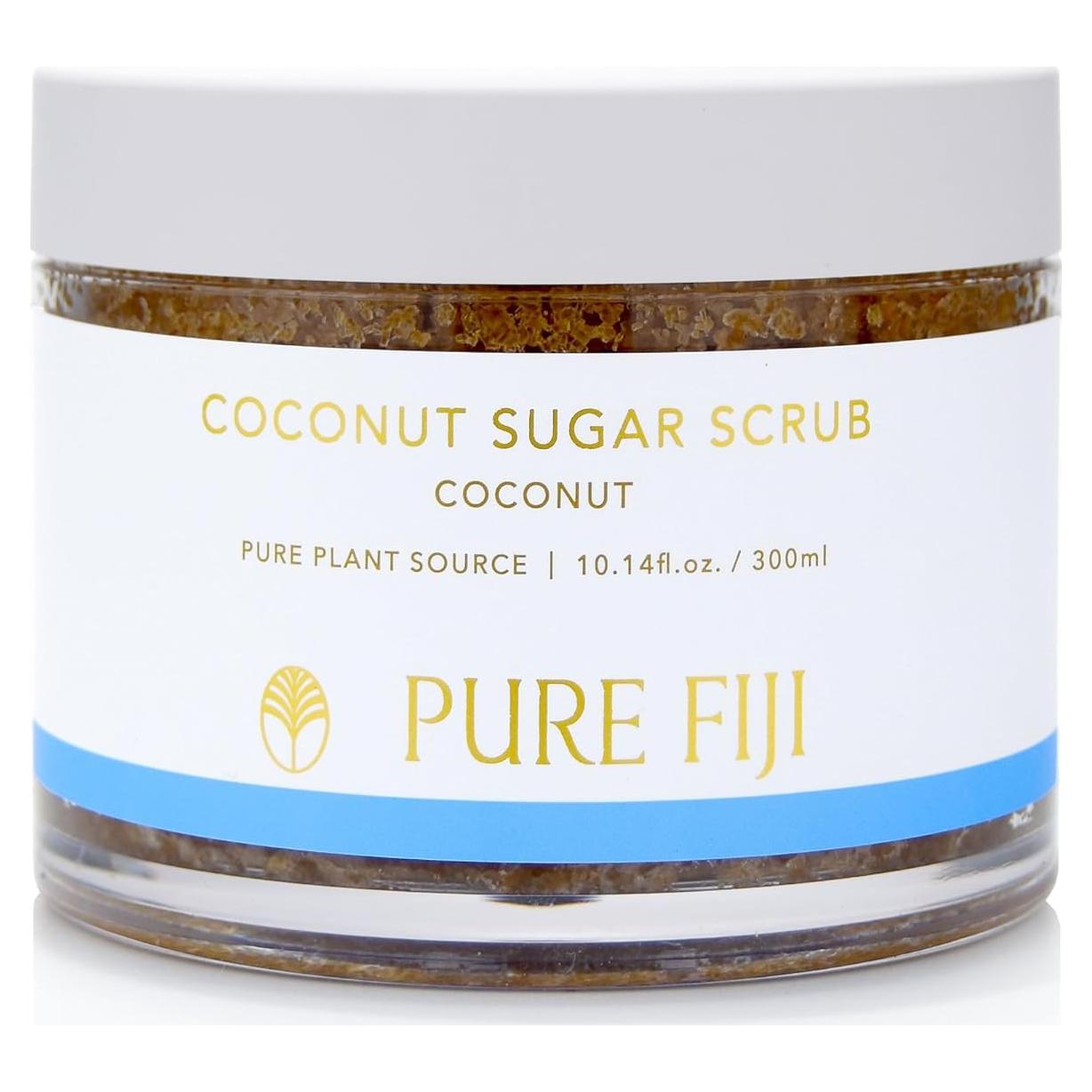 Exfoliante Natural de Azúcar de Coco Pure Fiji 300 ml - Hidratante