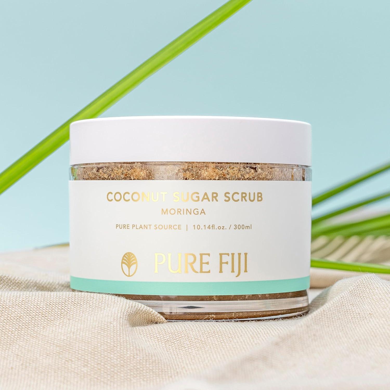 Exfoliante Natural de Azúcar de Coco Pure Fiji 300 ml - Hidratante