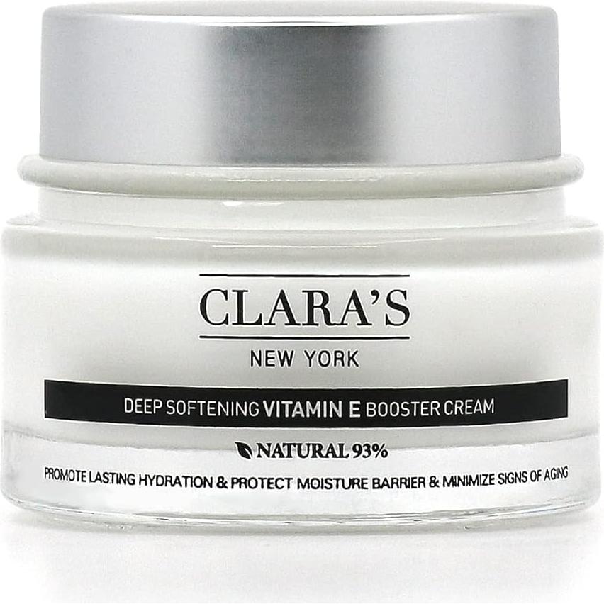 Crema Hidratante Clara's New York Vitamina E 50ml Sin Fragancia