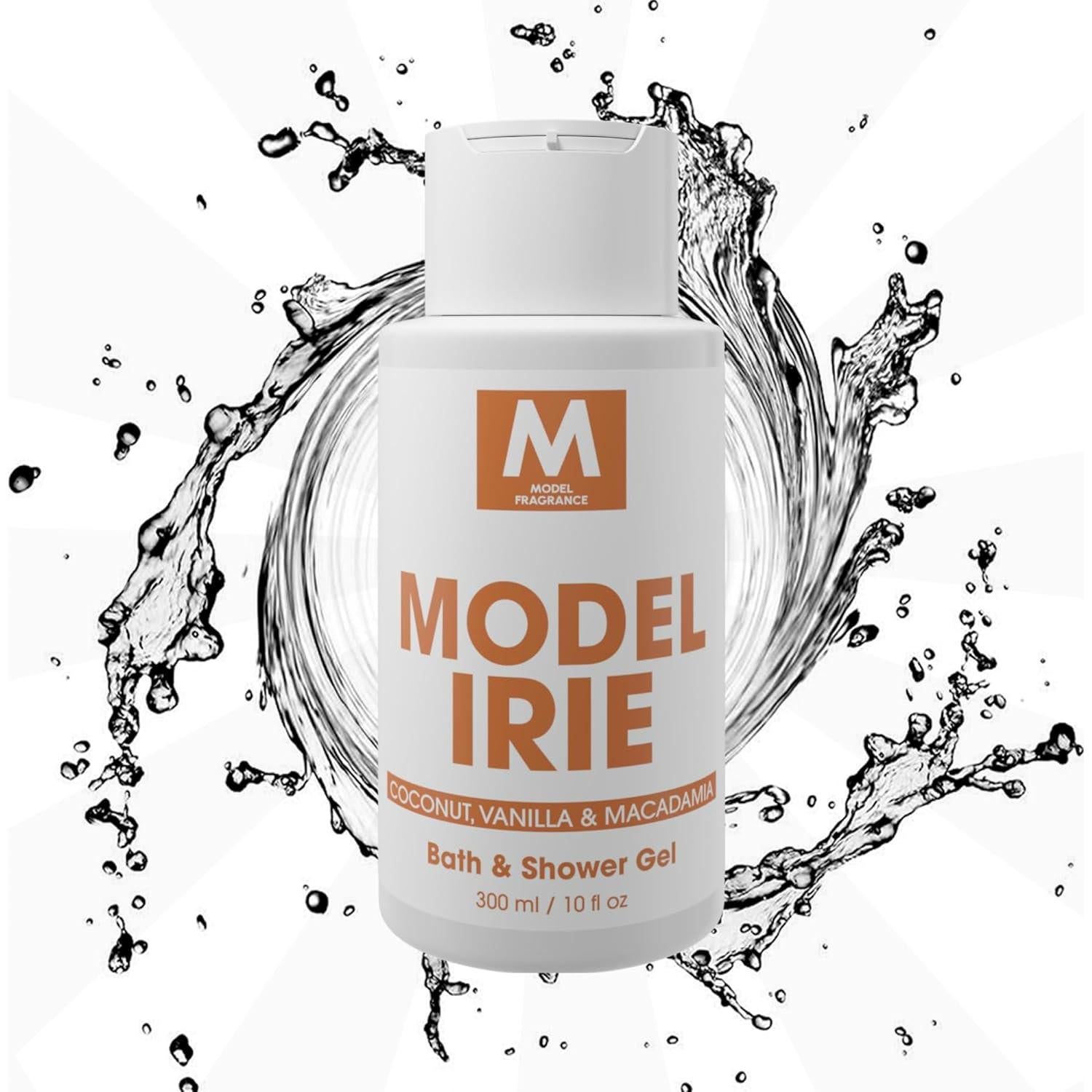Gel de Ducha Hidratante Modelo Irie 358g - Coco, Vainilla, Macadamia