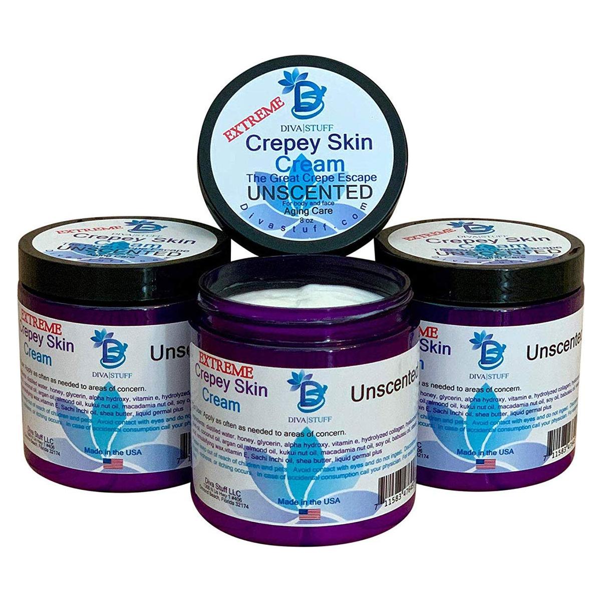 Crema Corporal y Facial Diva Stuff 226.8g - Piel Crepey Sin Fragancia