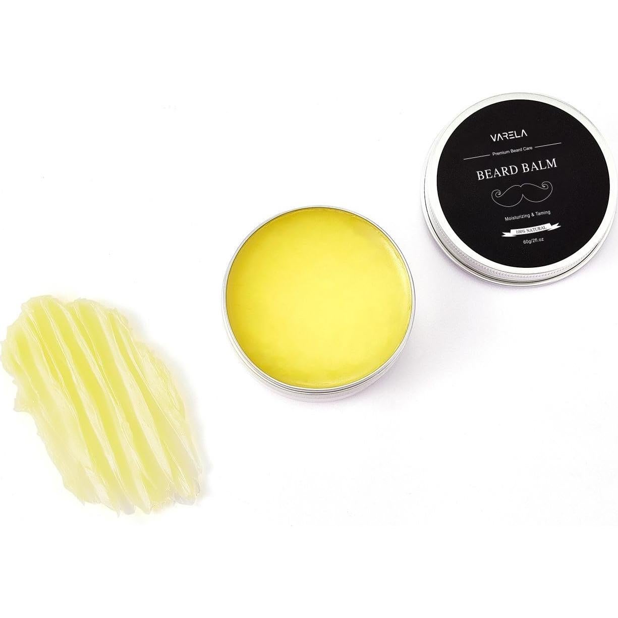 Kit de Cuidado de Barba VARELA - Aceite, Balsamo, Jabón, Tijeras