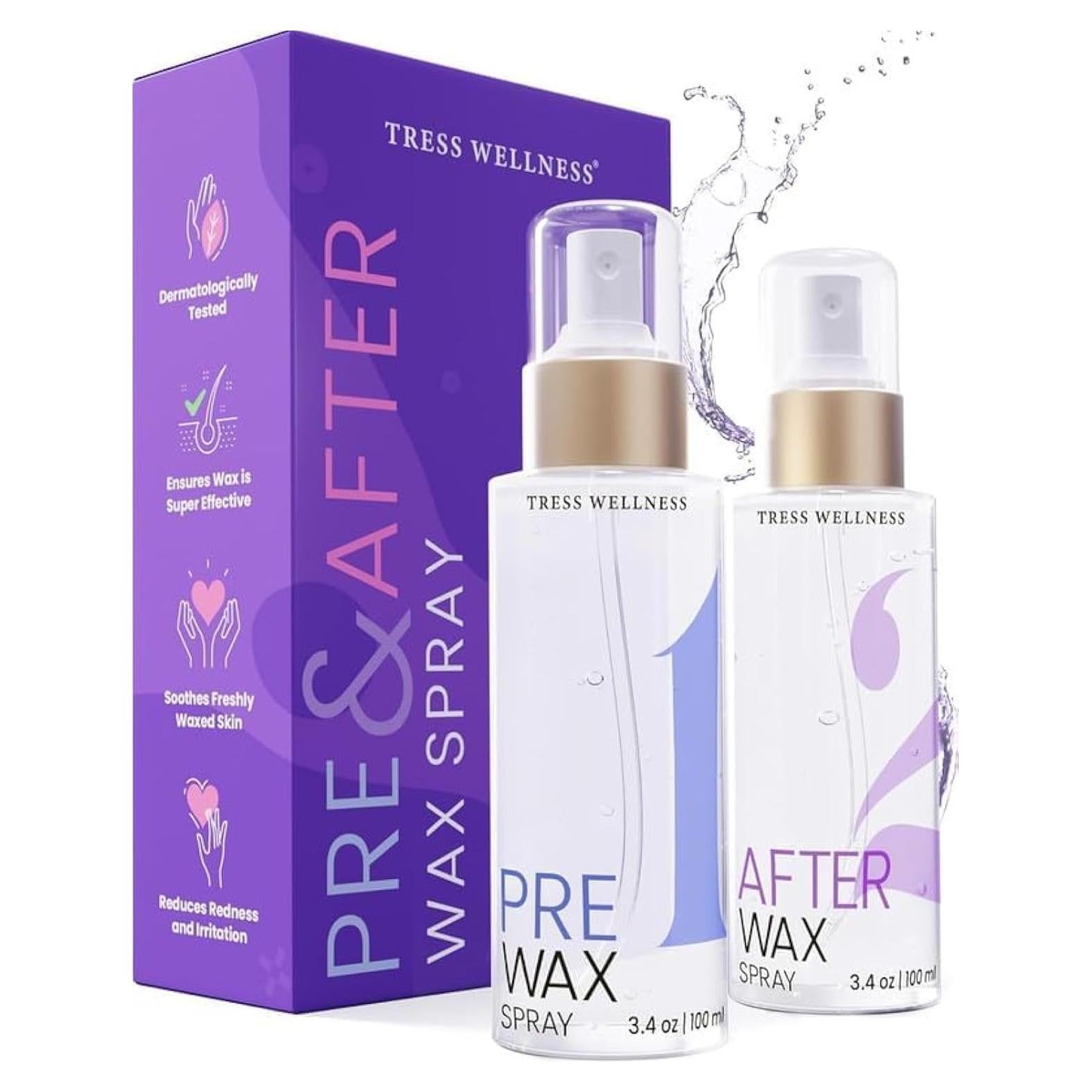 Kit Cuidado Piel Pre y Post Depilación Tress Wellness 200ml