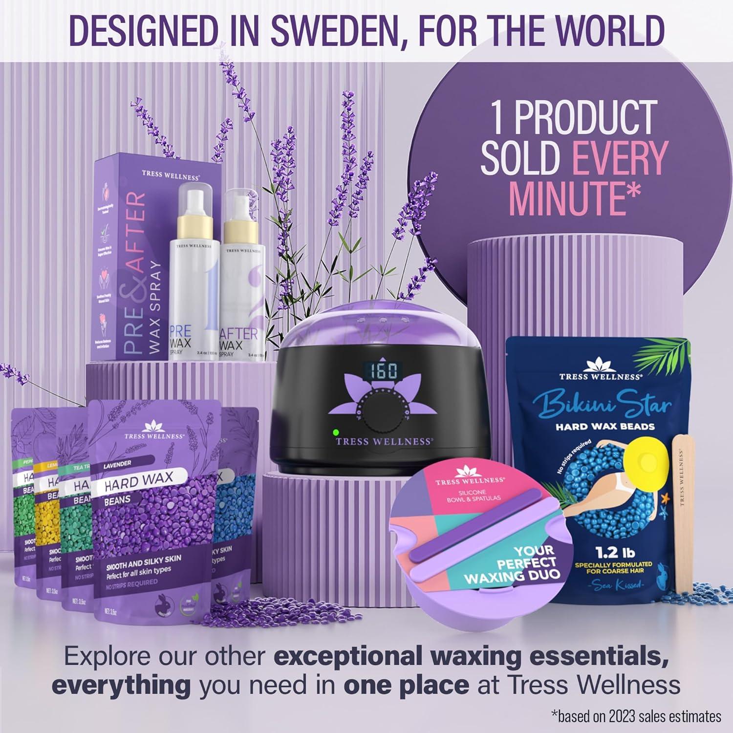 Kit Cuidado Piel Pre y Post Depilación Tress Wellness 200ml