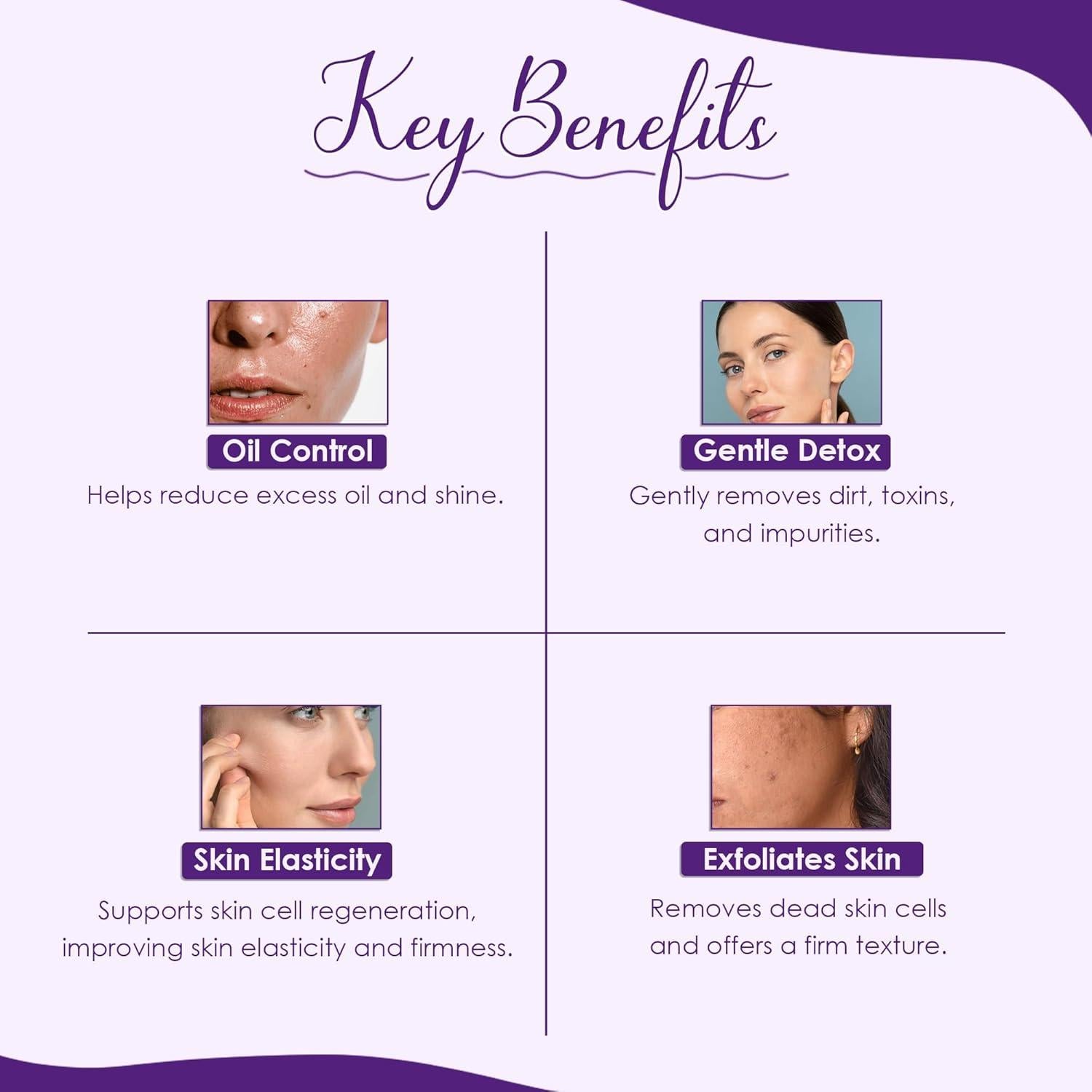 Polvo de Arcilla Púrpura Brasileña mi nature 100g - Cuidado Facial