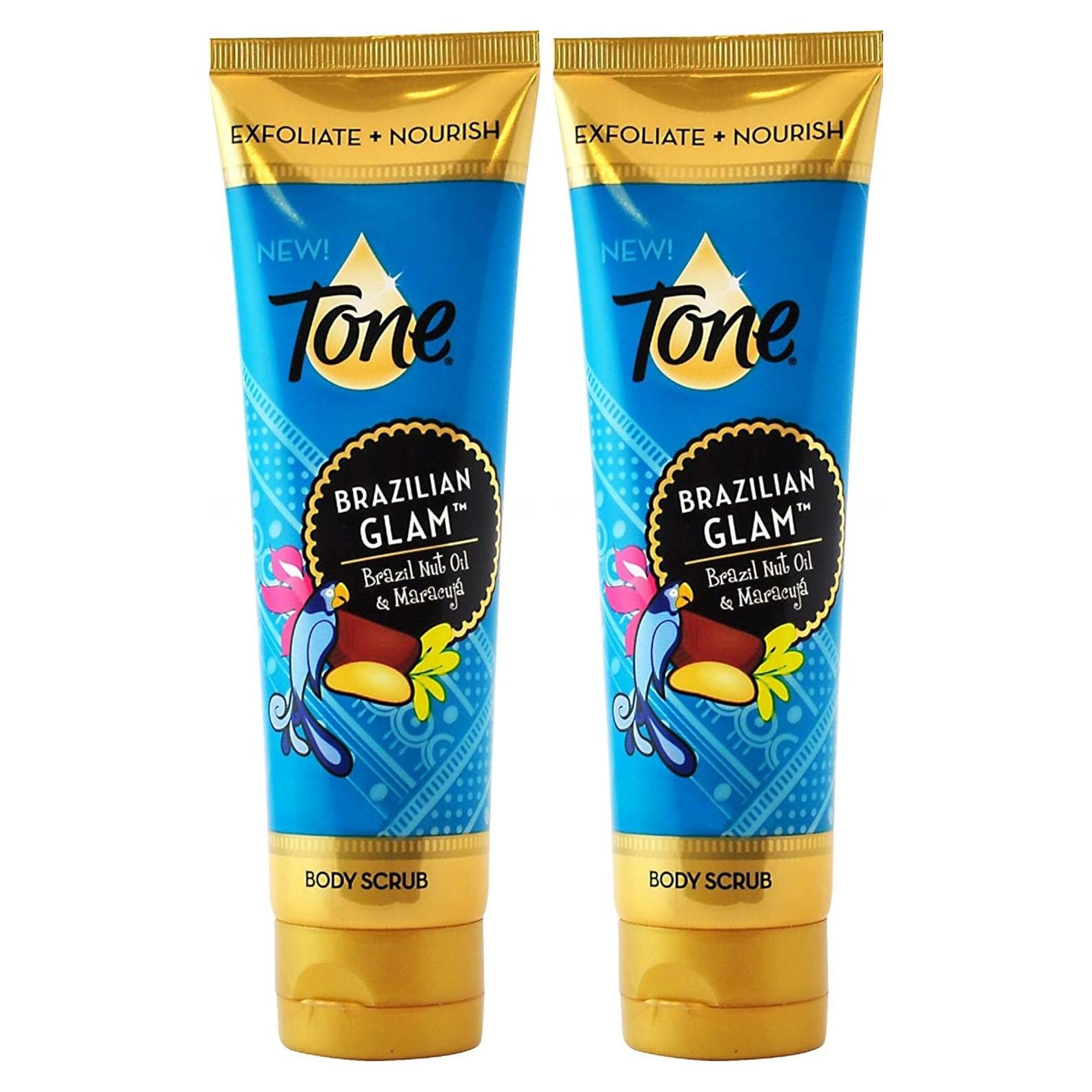 Exfoliante Corporal Glamour Brasileño 2 Tubos 133 mL