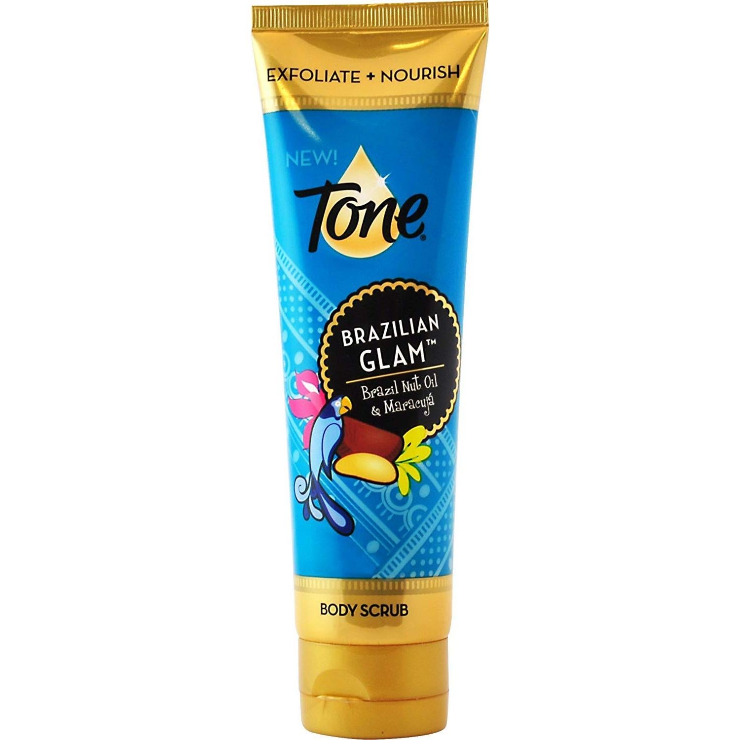 Exfoliante Corporal Glamour Brasileño 2 Tubos 133 mL