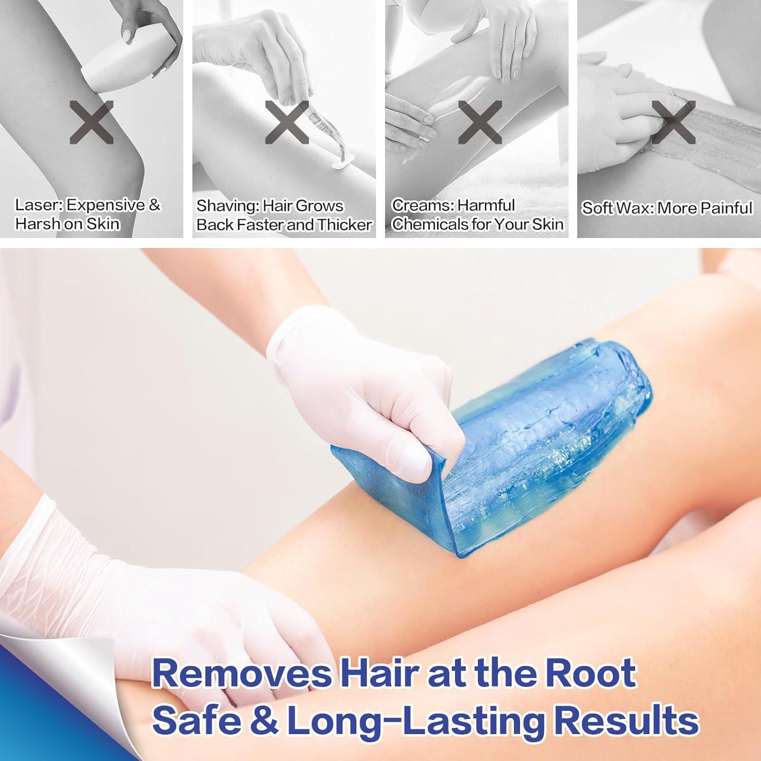 Perlas de Cera Dura Urperf 0.5kg para Depilación Piel Sensible