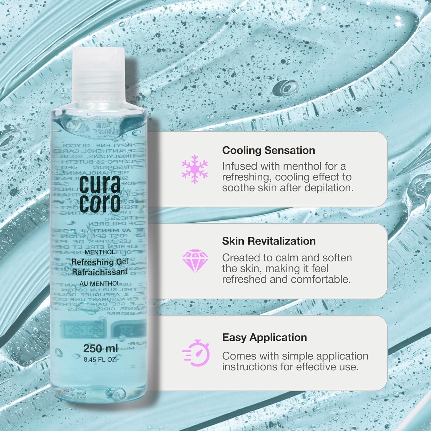Gel Post Cera Curacoro 250 ml | Refrescante y Calmante Piel