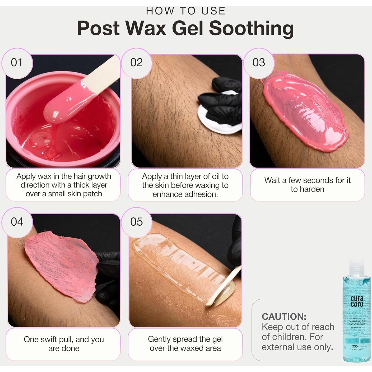 Gel Post Cera Curacoro 250 ml | Refrescante y Calmante Piel