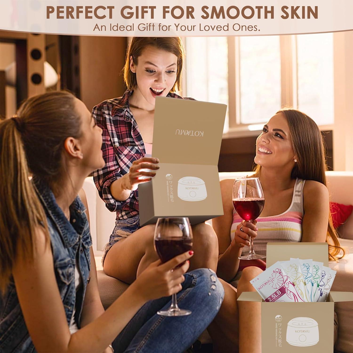 Cera Dura KOTAMU 1.13kg para Depilación Facial y Cuerpo