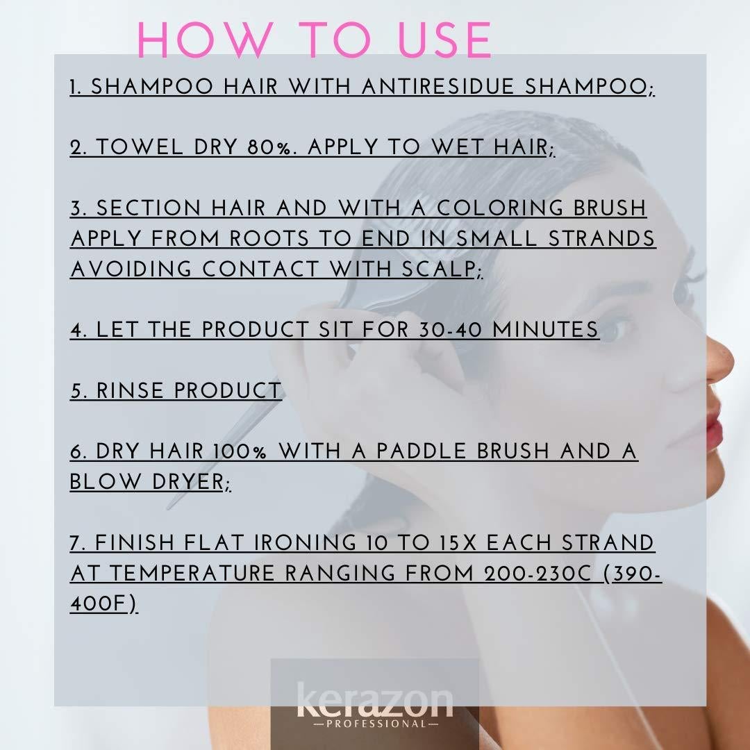 Mascarilla Capilar KERAZON BTX 946ml - Alisado y Hidratación