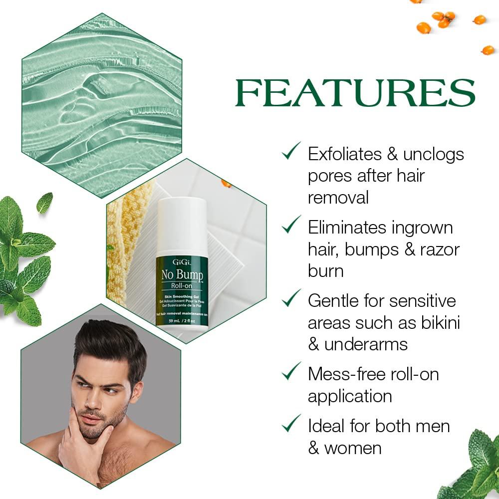 GiGi No Bump Roller Gel 59 ml - Tratamiento Vellos Encarnados