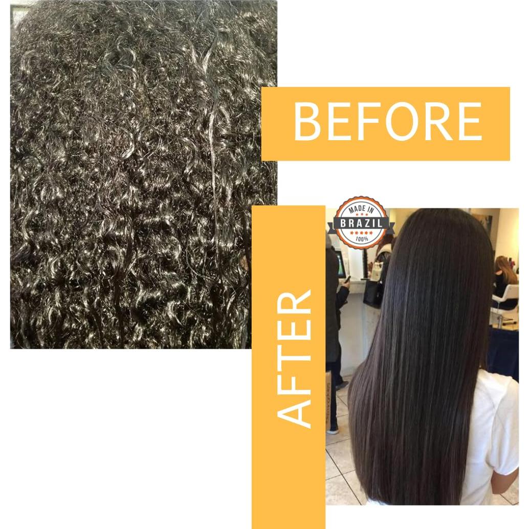 Kit de Tratamiento de Queratina KERAZON Buriti 60ml - Alisador y Suavizante