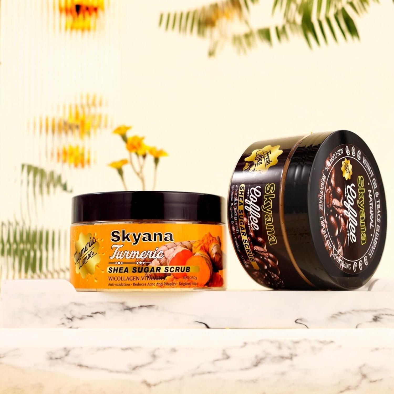 Exfoliante de Azúcar de Café y Nuez Brasileña Karité 250g