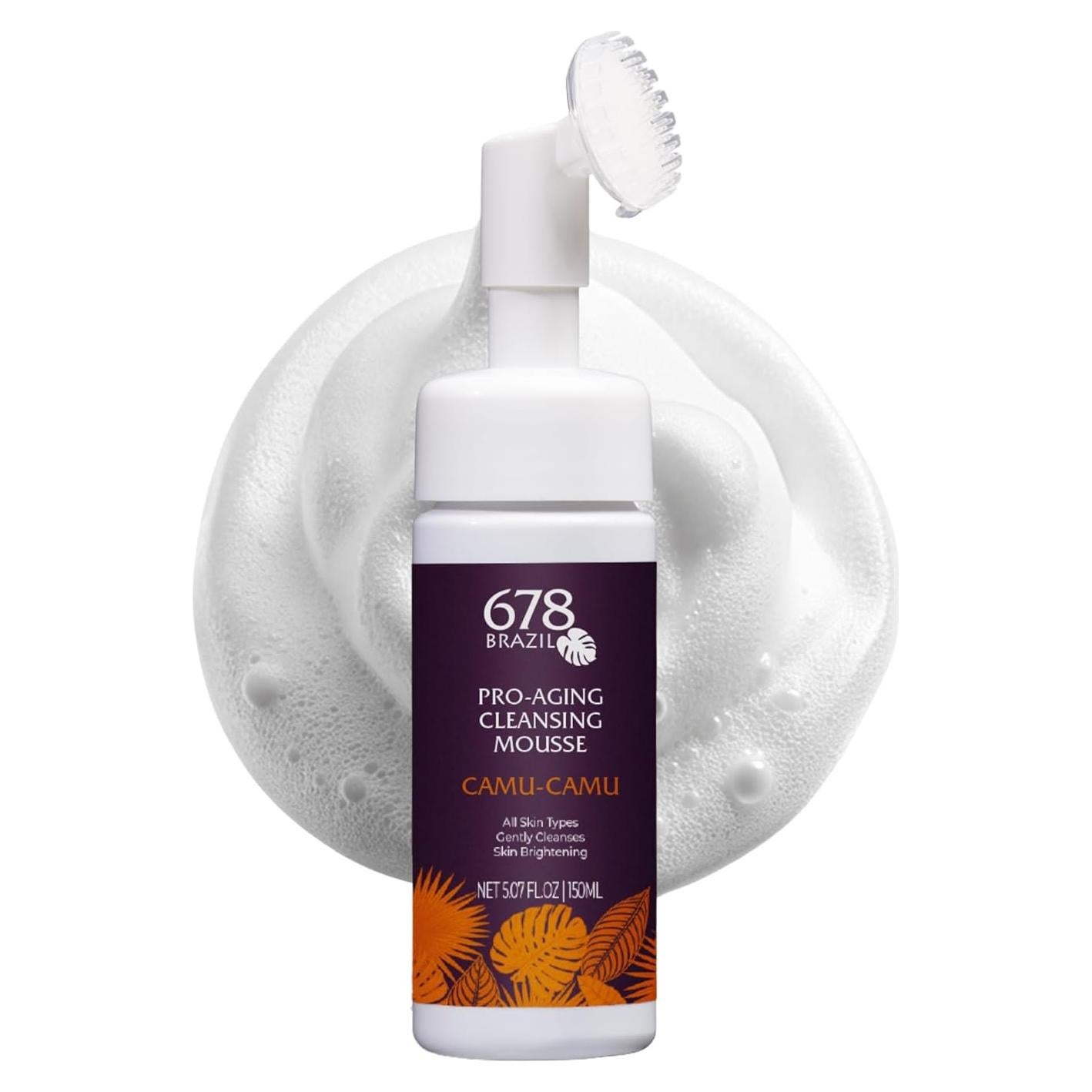 Mousse Limpiadora Pro-Aging 678Brazil 150 ml - Todos Tipos de Piel