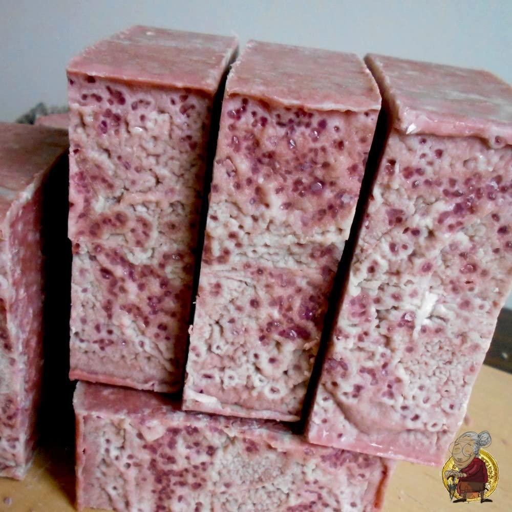 Jabón Vegano Natural Rosa Mosqueta 198g - Hecho a Mano