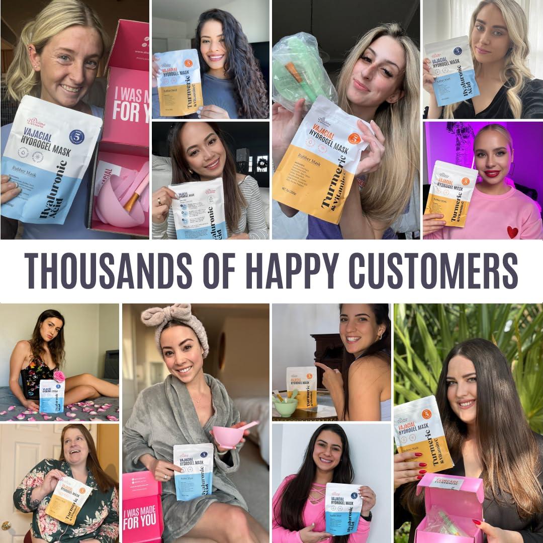 Máscara Hidrogel Vajacial Divine Derriere - Cúrcuma y Vitamina C