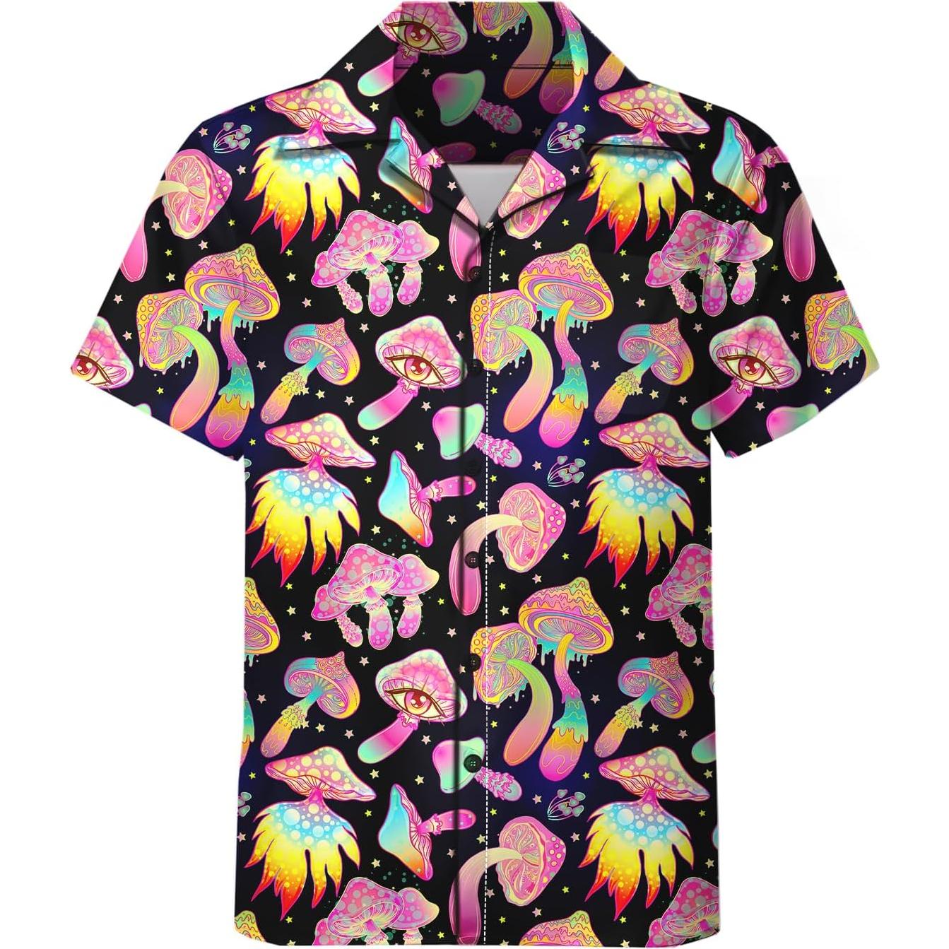 DOOPCCOR Traje Deportivo 3 Piezas Hombre Hawaiano Mediano