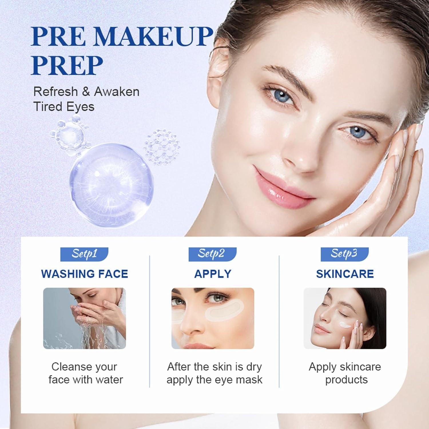 Parche para Ojos Malora Microglow - Hidratación Profunda 1 Caja