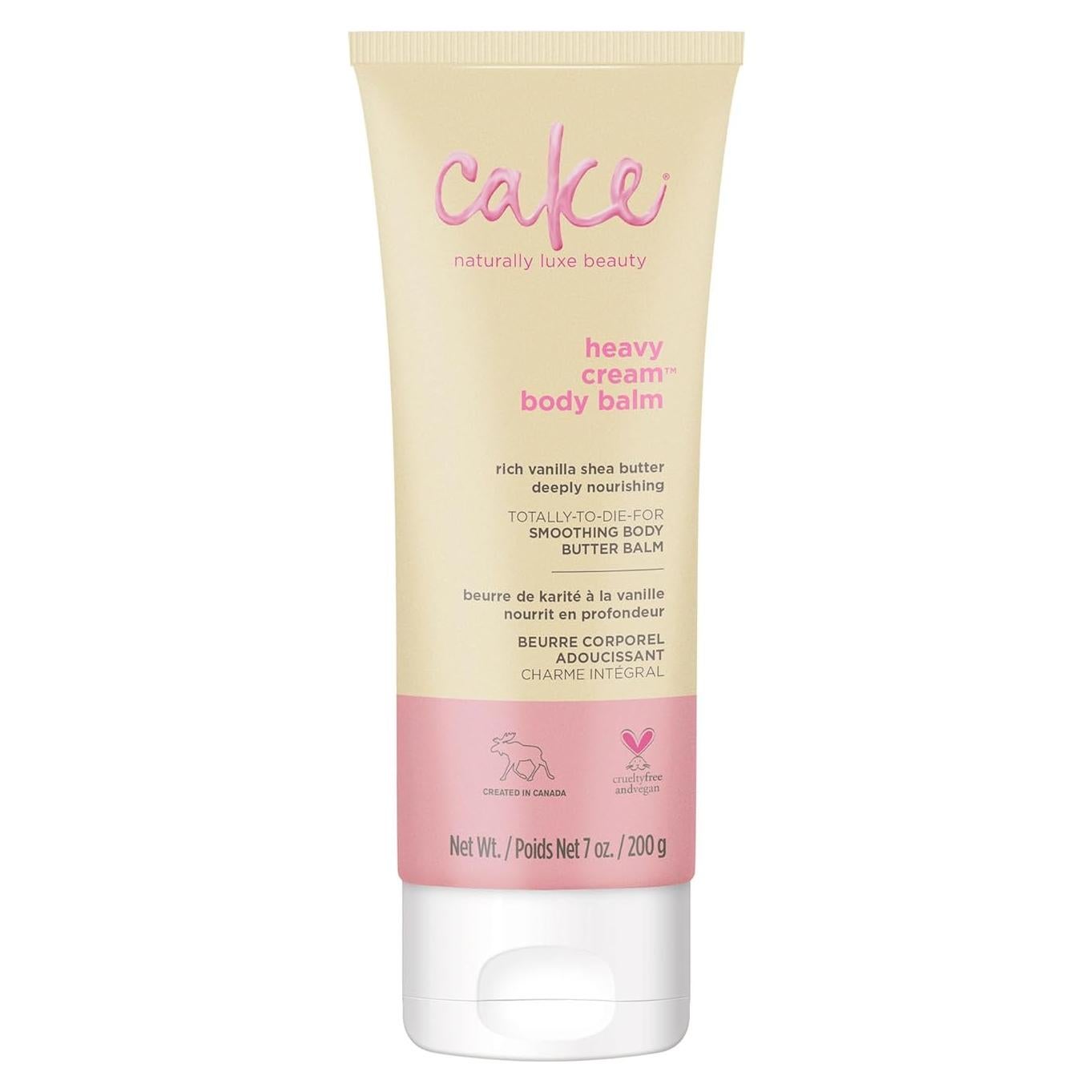 Loción Corporal Vegana Cake Beauty 198.4g - Leche de Avena y Karité
