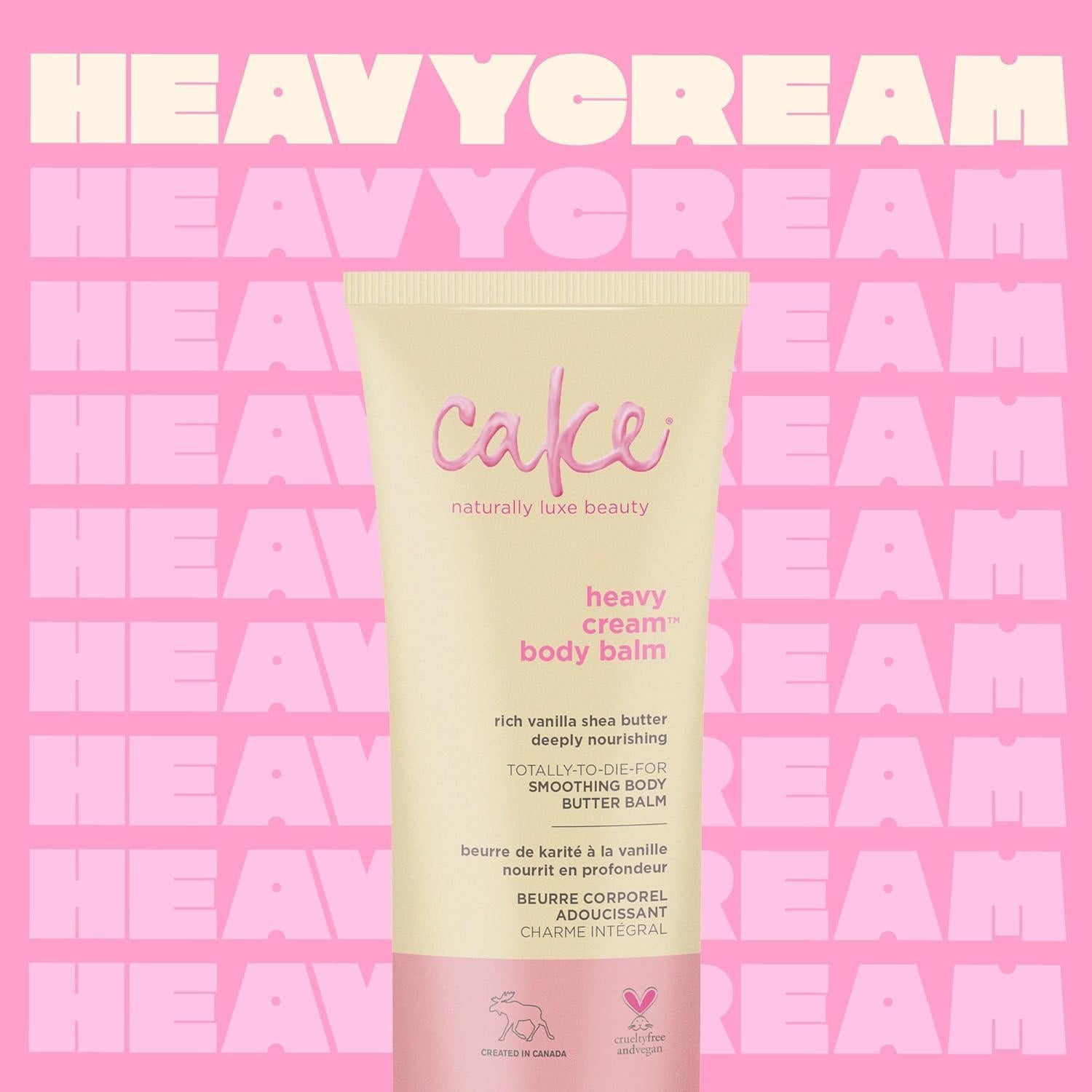 Loción Corporal Vegana Cake Beauty 198.4g - Leche de Avena y Karité