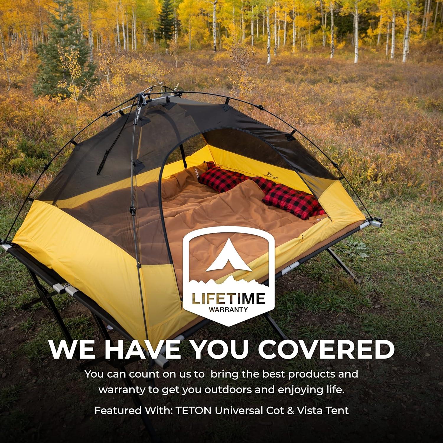 Saco de dormir TETON Sports Deer Hunter -37°C para 1 persona