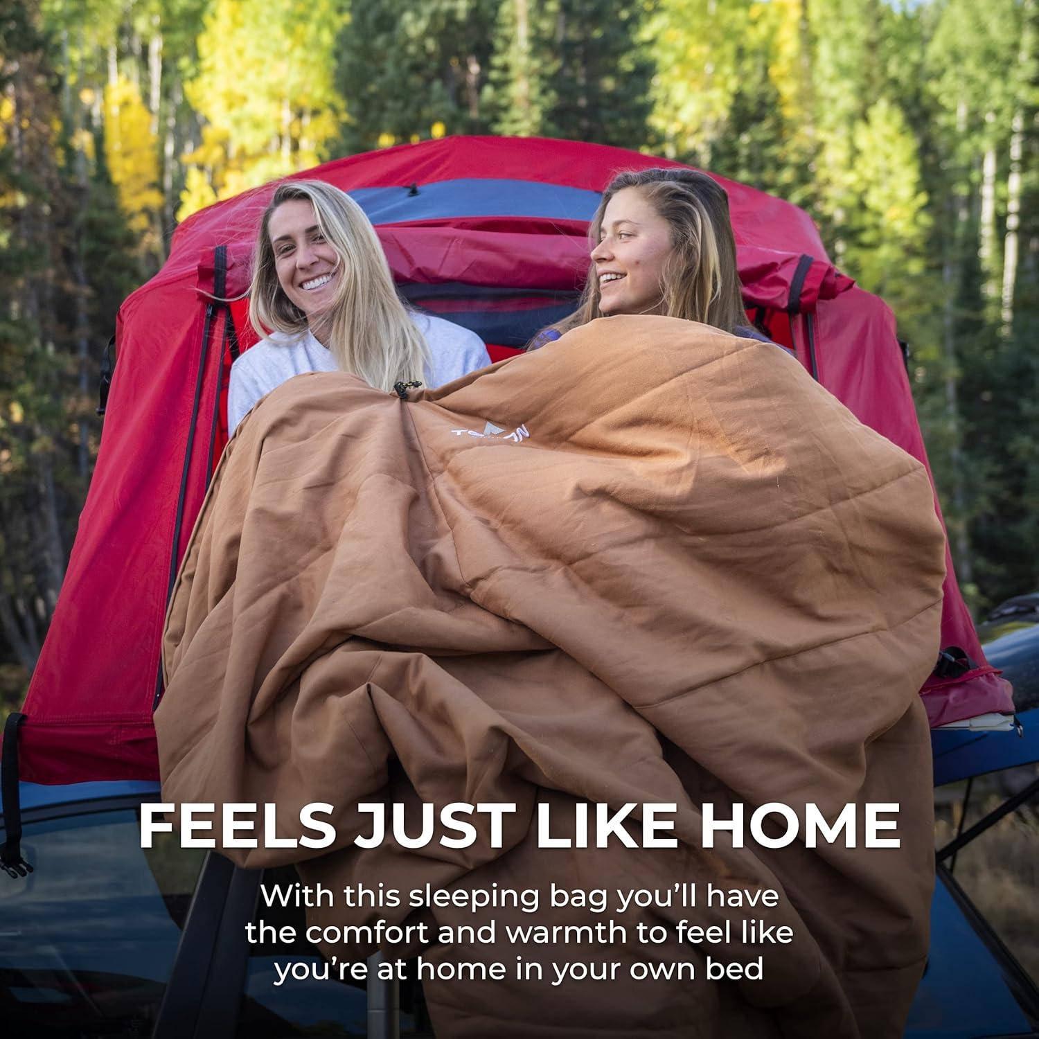 Saco de dormir TETON Sports Deer Hunter -37°C para 1 persona