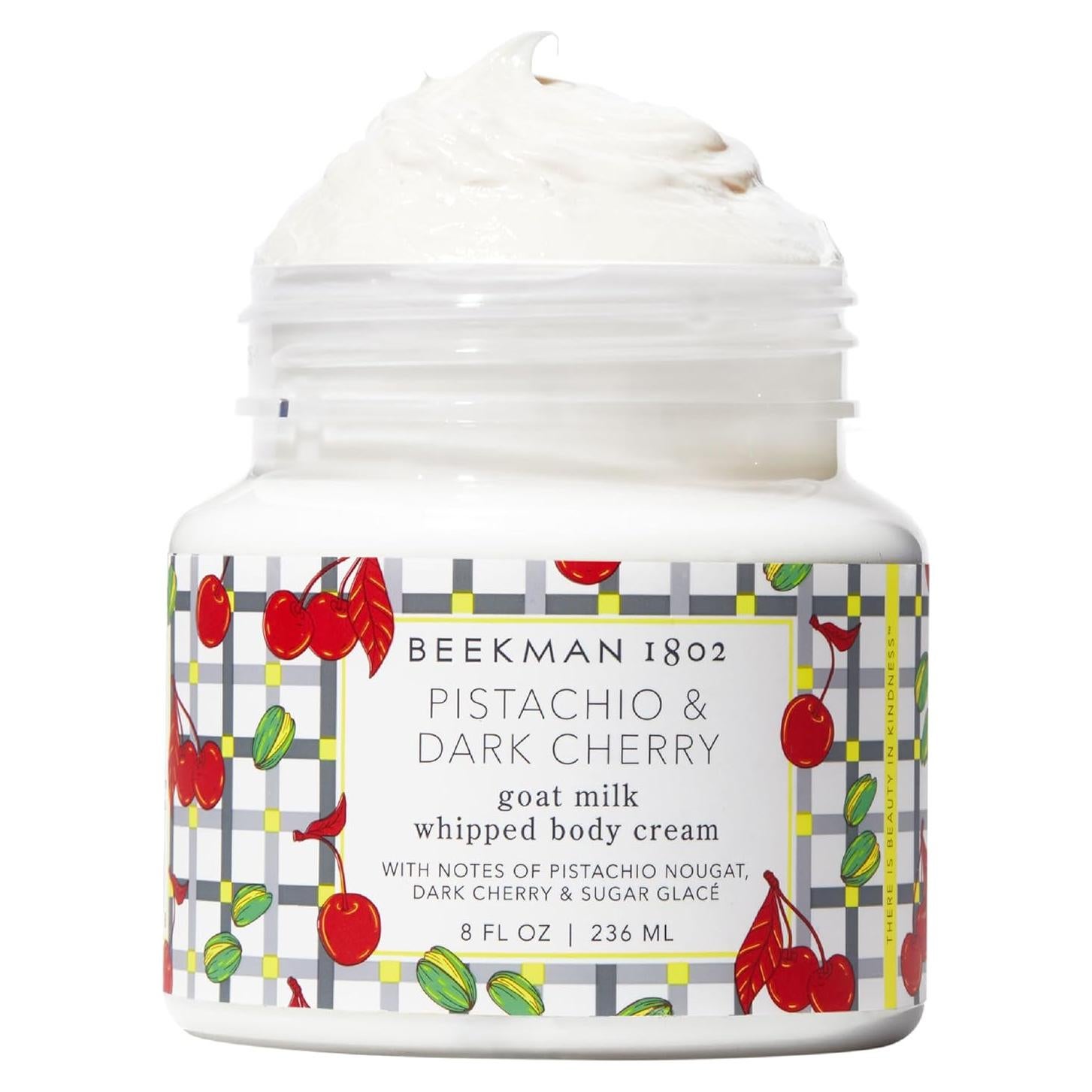 Crema Corporal Batida Beekman 1802 236.6 ml Pistacho y Cereza