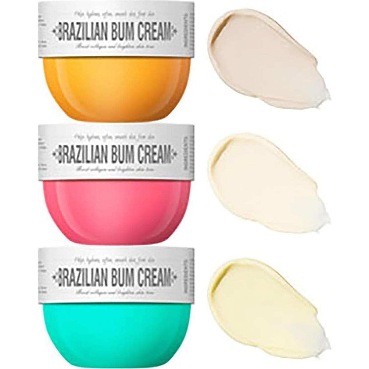 Crema Corporal Reafirmante FEESHOW 3 Piezas Vainilla Pistacho