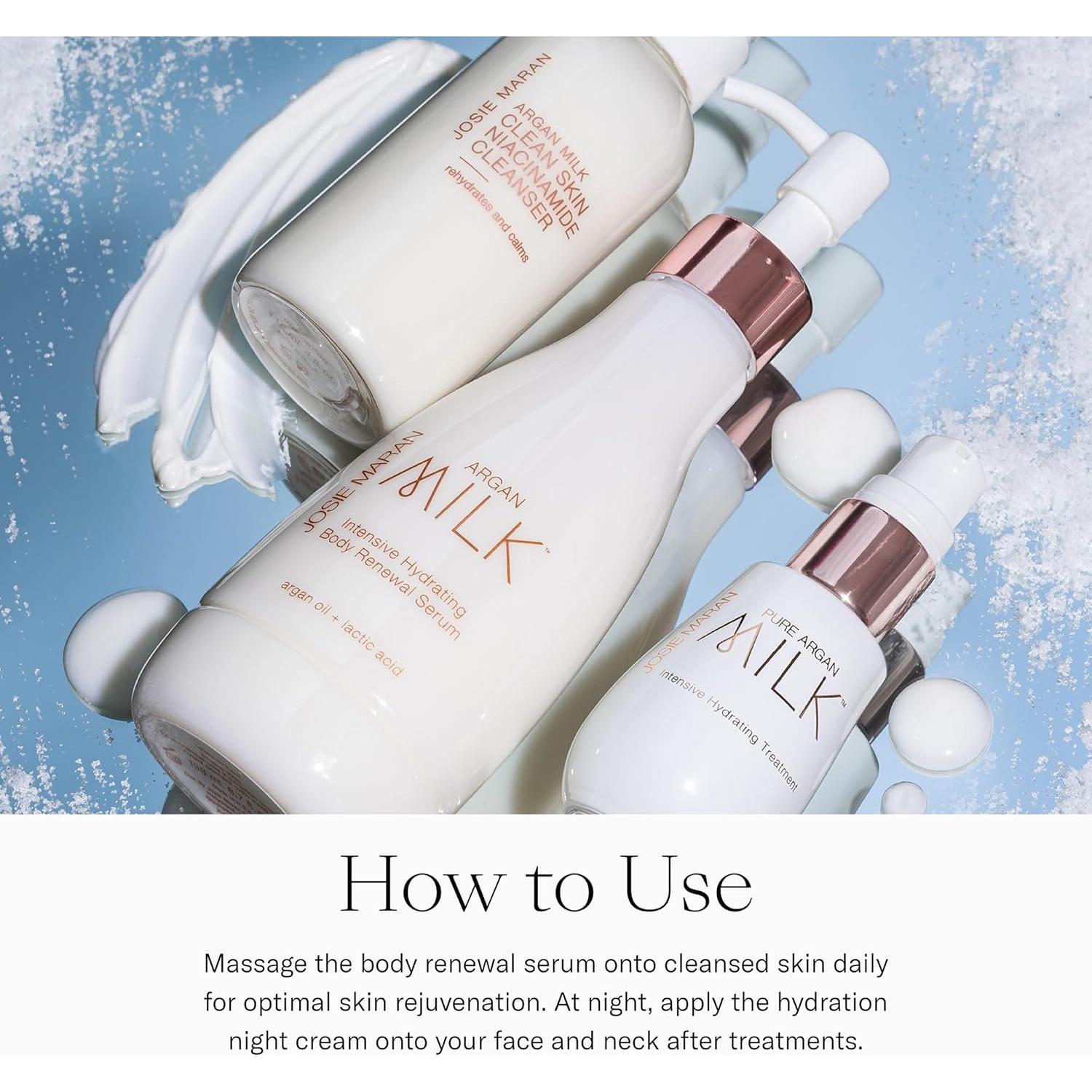 Conjunto de Cuidado Corporal Josie Maran - Hidratación Intensa