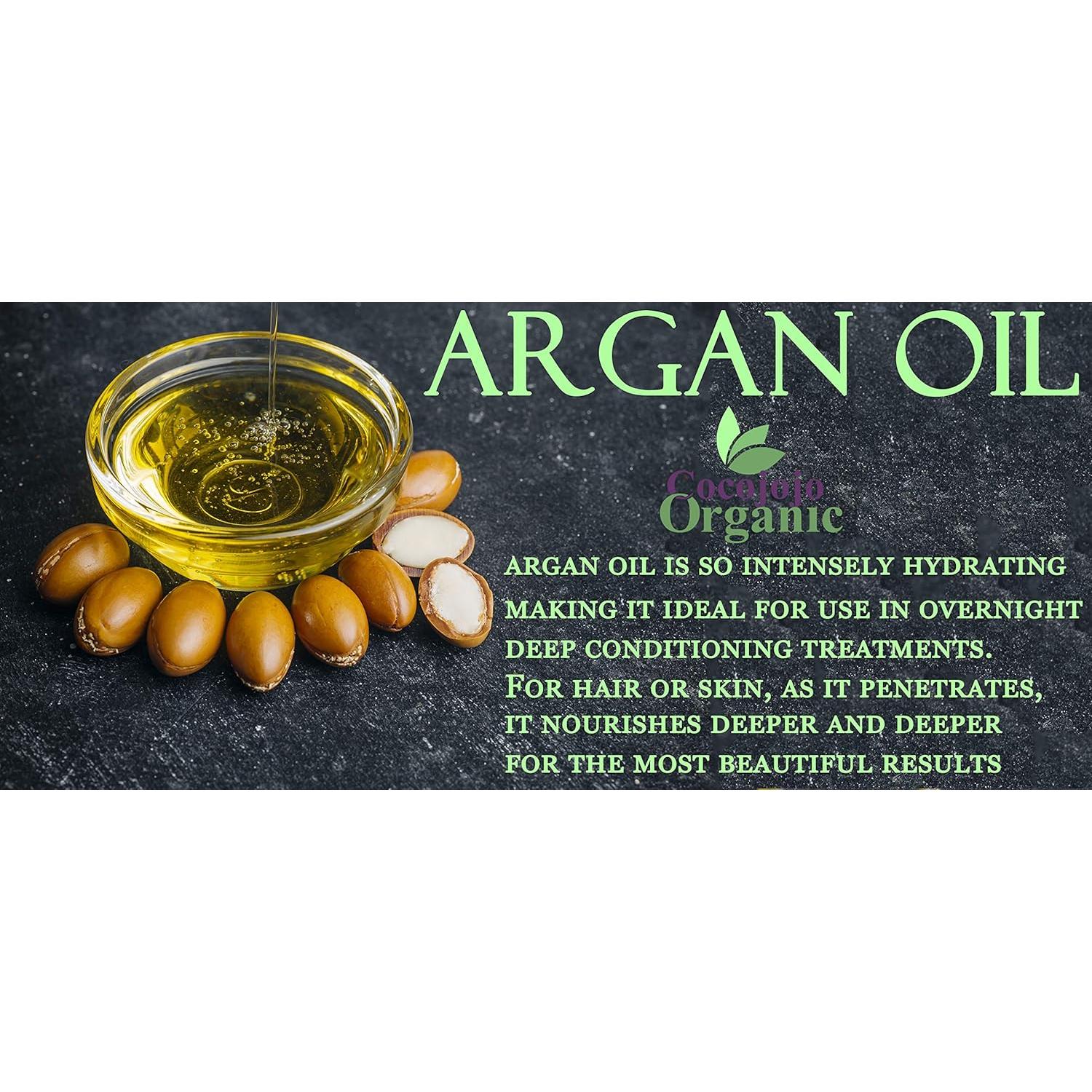 Aceite de Argán Desodorizado Cocojojo 3.785L Puro Natural