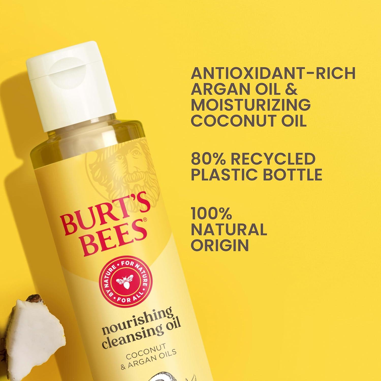 Aceite Limpiador Facial Burt's Bees 177 ml Coco y Argán
