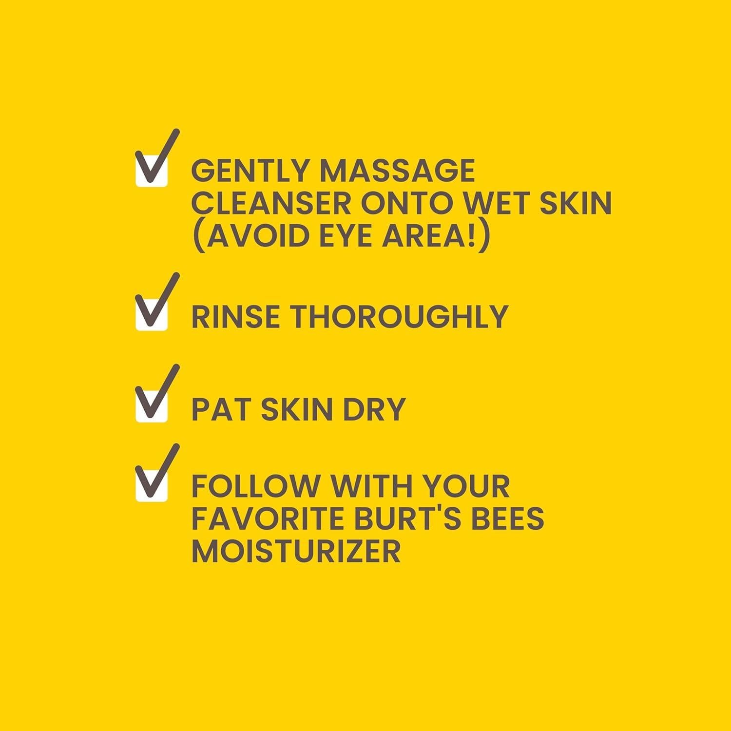 Aceite Limpiador Facial Burt's Bees 177 ml Coco y Argán