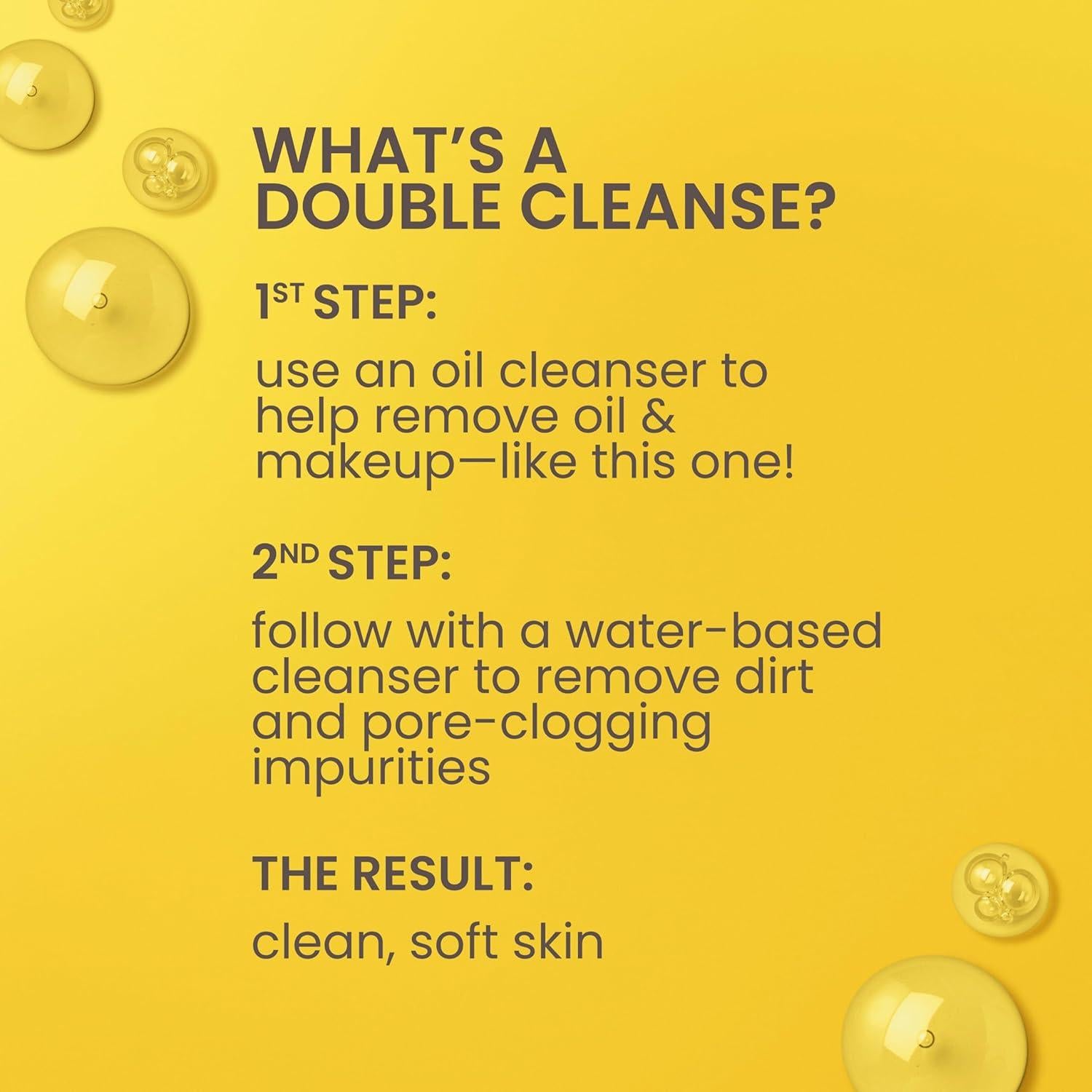 Aceite Limpiador Facial Burt's Bees 177 ml Coco y Argán