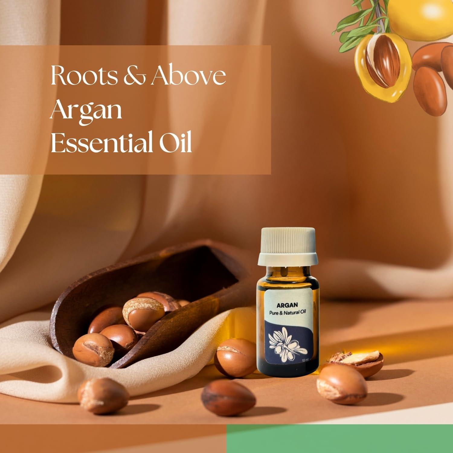 Aceite Esencial de Argán Puro Roots & Above 10 ml - Hidratante