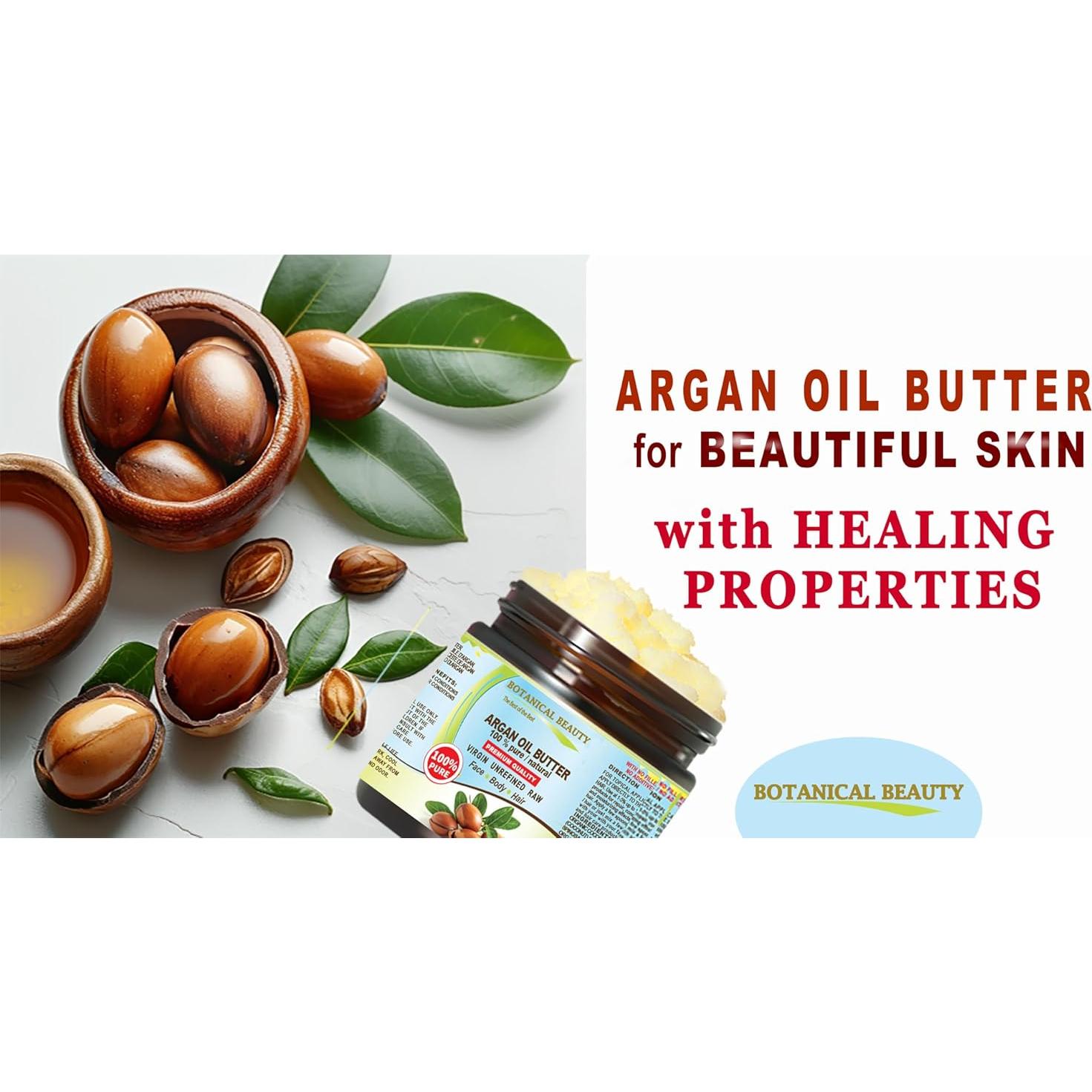 Mantequilla de Aceite de Argán Pura Natural 118 ml - Chateau Cosmetics