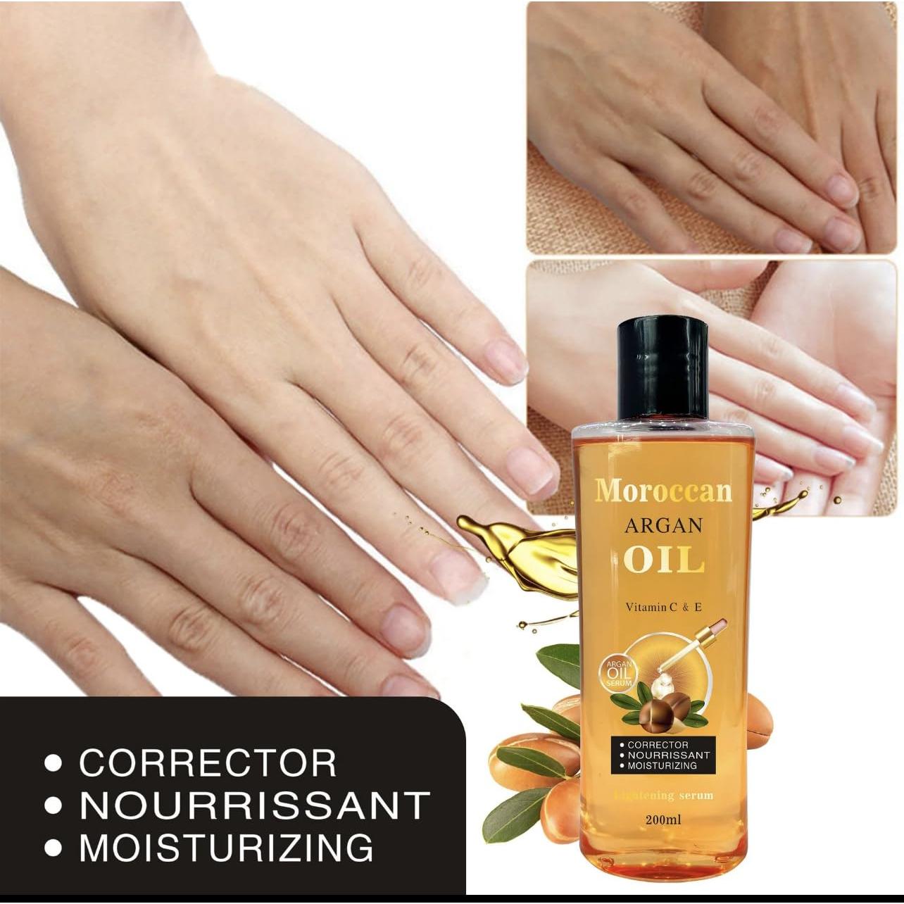 Aceite de Argán Puro 200ml - Hidratante Antienvejecimiento
