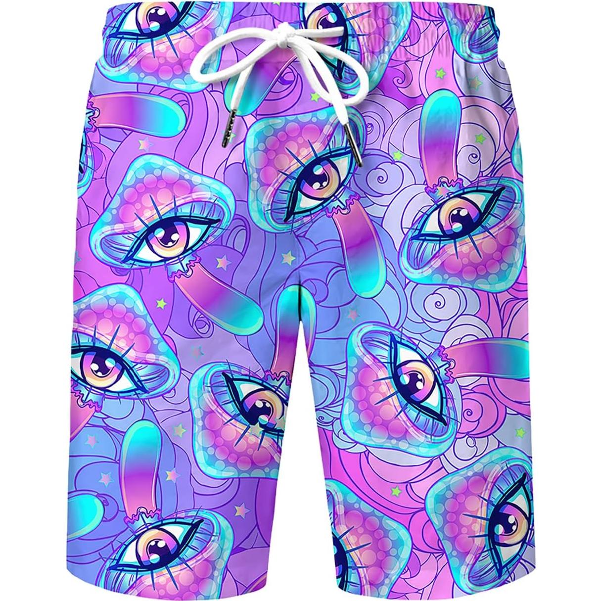 DOOPCCOR Traje Deportivo 3 Piezas Hombre Camisa Hawaiana