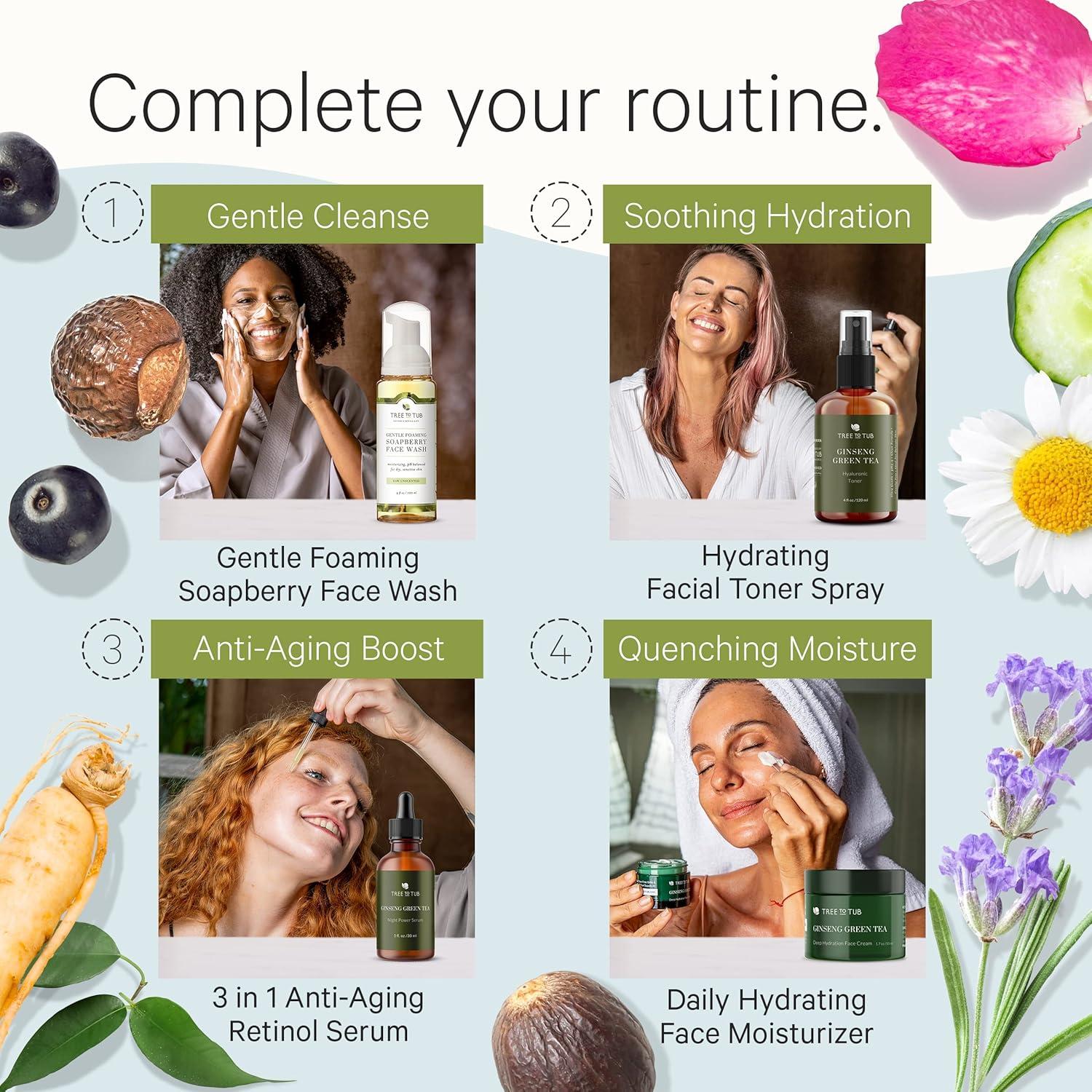 Spray Tonificador Facial Tree To Tub 118 ml Hidratante Piel Sensible