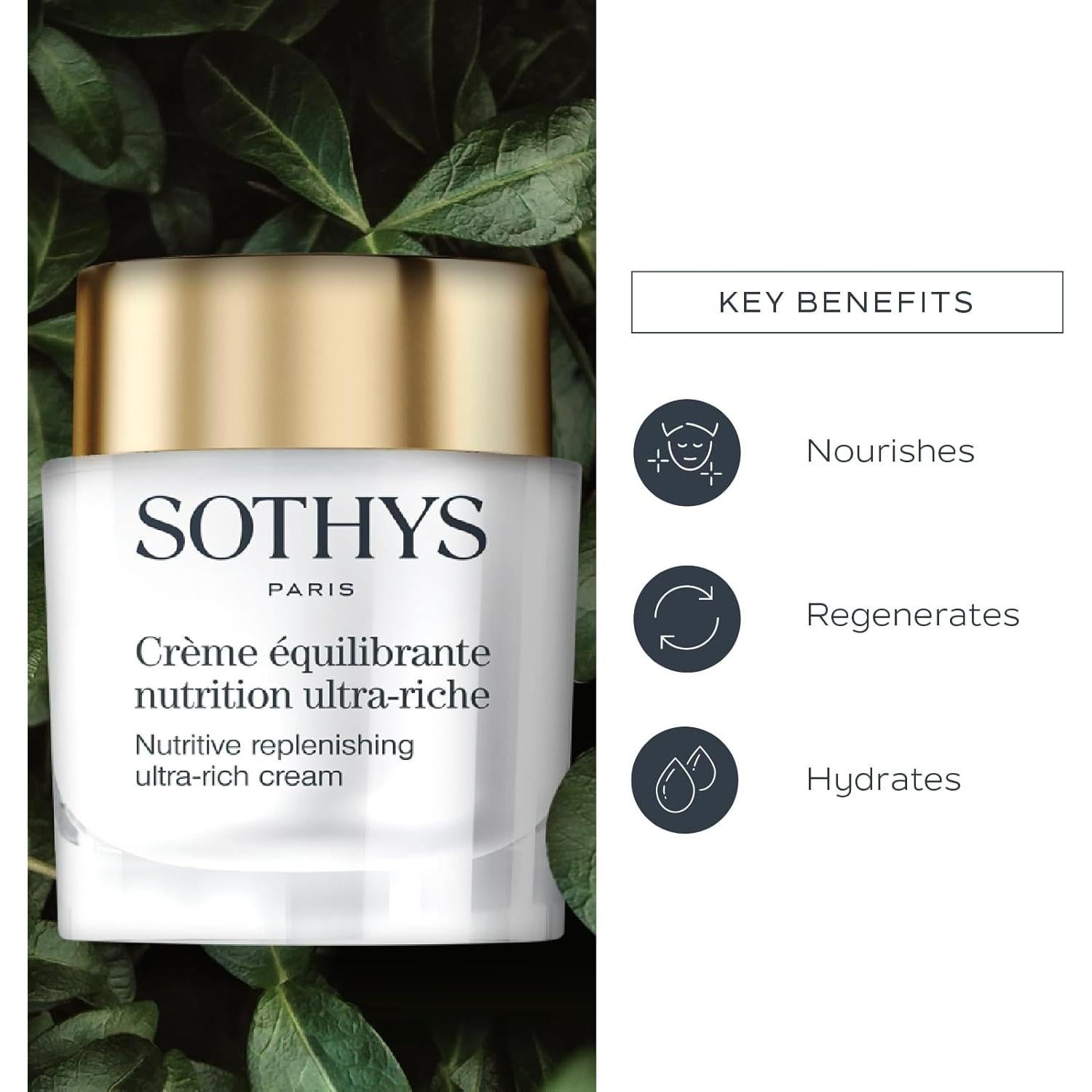 Crema Rehidratante Ultra-Rica SOTHYS 299g - Hidratante Facial