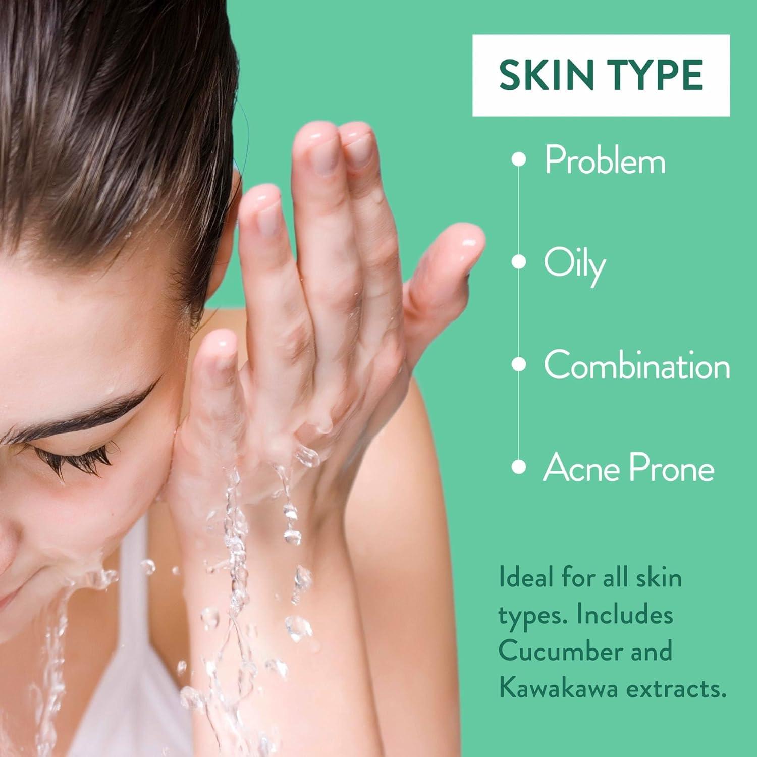 Limpiador Facial Gel Por Naturaleza 198.4g Ácido Hialurónico Aloe Vera