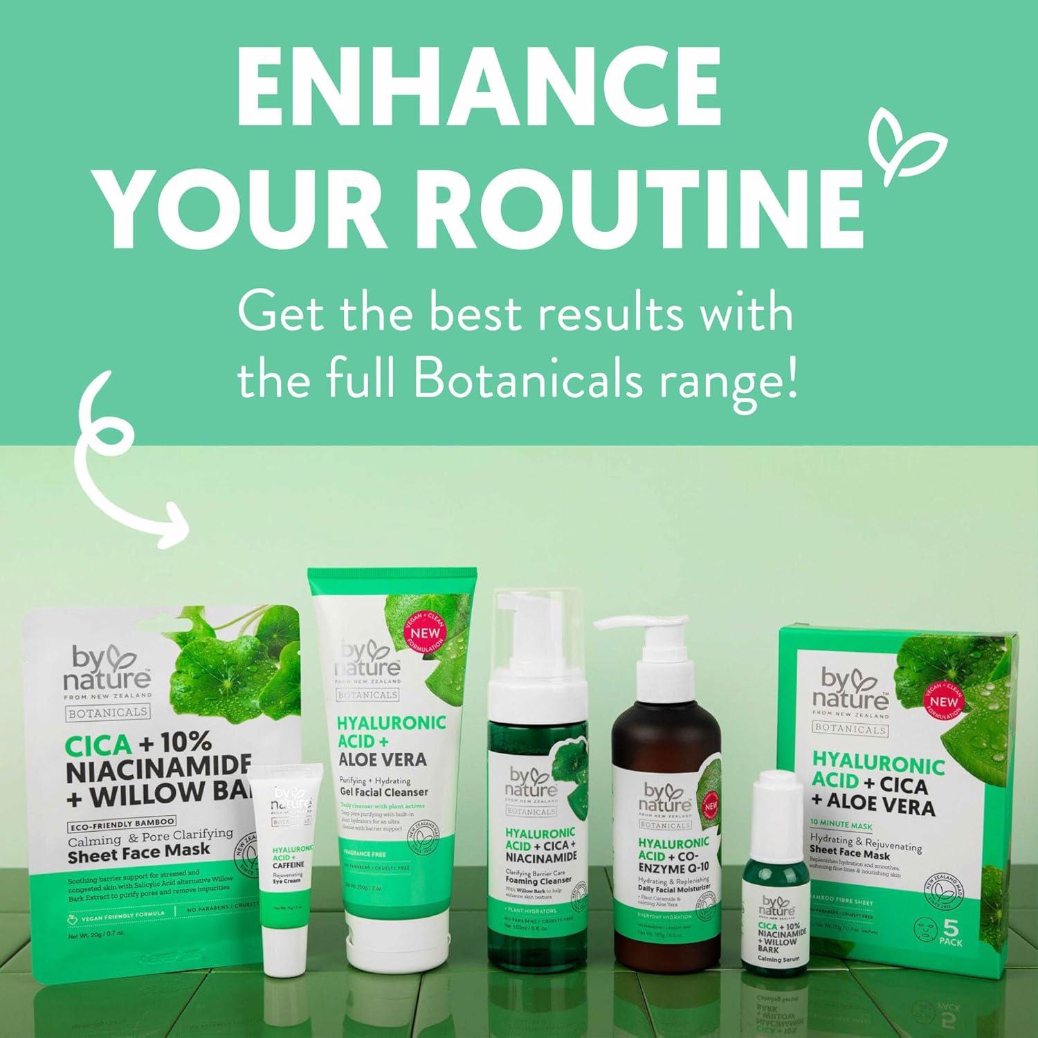 Limpiador Facial Gel Por Naturaleza 198.4g Ácido Hialurónico Aloe Vera