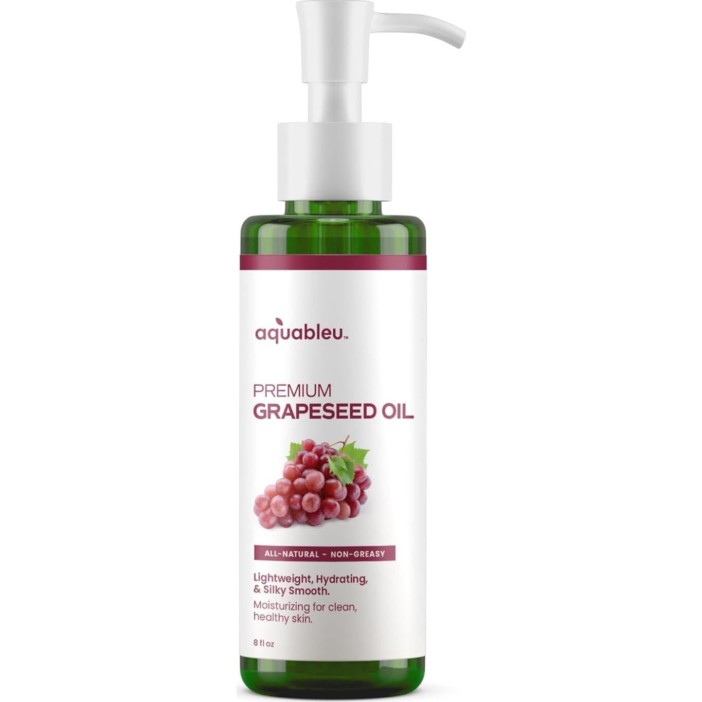 Aceite de Semilla de Uva Aquableu 227 g - Hidratante Natural