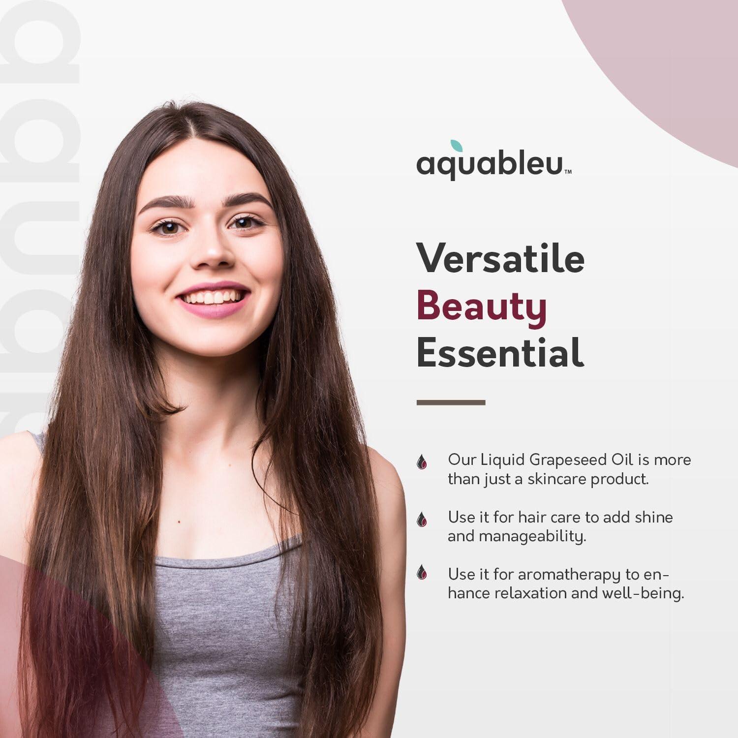 Aceite de Semilla de Uva Aquableu 227 g - Hidratante Natural