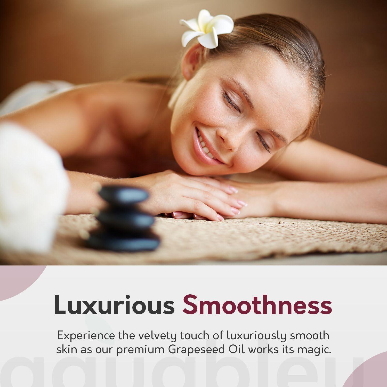 Aceite de Semilla de Uva Aquableu 227 g - Hidratante Natural