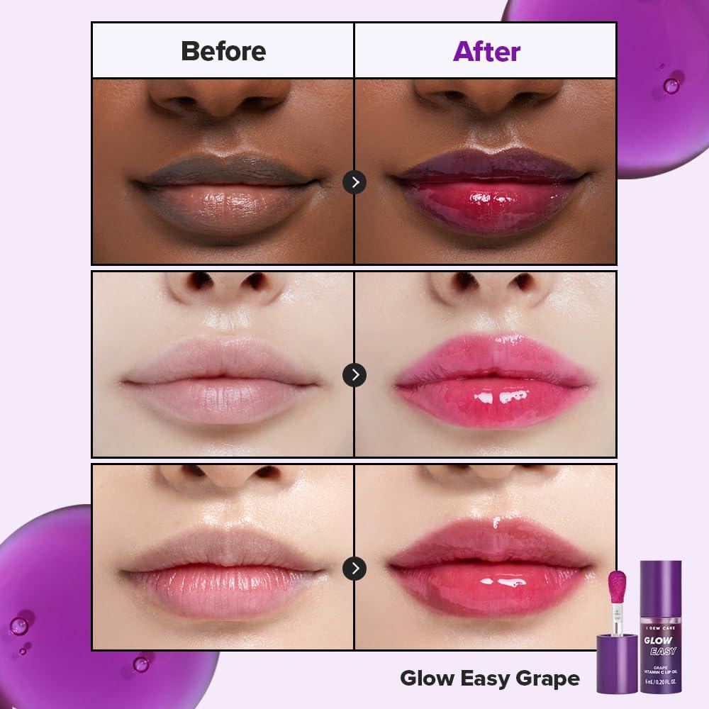 Brillo Labial I DEW CARE 5.9ml Uva - Hidratante y Brillante