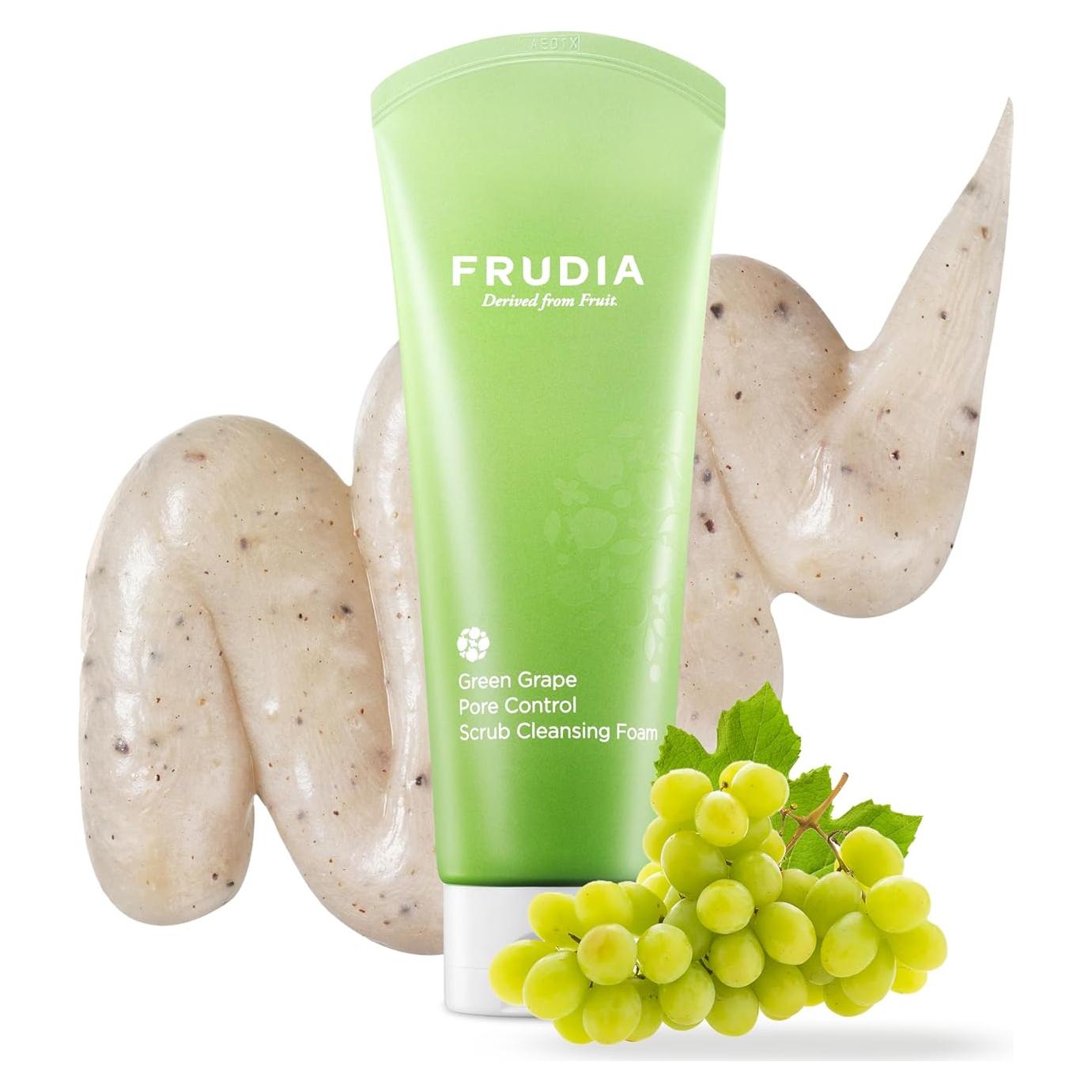 FRUDIA Exfoliante Limpiador de Poros Uva Verde 156g